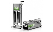 Rozsdamentes kolbásztöltők, fekvő