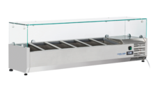 Feltéthűtő, GN 1/4-es edényzettel