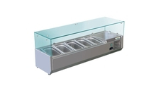 Feltéthűtő, GN 1/4-es edényzettel