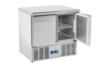 Hűtött pizzaelőkészítő asztal