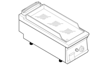 Szeletsütő, asztali kivitel, króm sütőfelület, 900-as sorozat