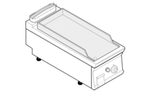 Szeletsütő, asztali kivitel, öntöttvas sütőfelület, 900-as sorozat