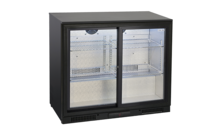 Italhűtő pult, 2 üveg ajtós