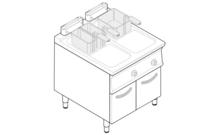 2X21 literes olajsütő, 900-as sorozat
