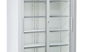 Tolóajtós hűtővitrin, 1000 literes