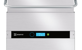 Kalapos mosogatógép, érintőképernyős vezérléssel, 500X600 mm-es kosárral