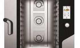 Cukrászati sütő, 10 tálcahellyel, érintőképernyős vezérlés