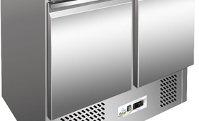 Hűtött pizzaelőkészítő asztal