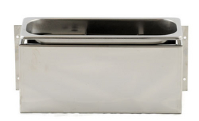 Fagylaltkanál mosó, tartó