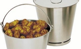 Rozsdamentes vödör