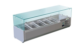 Feltéthűtő, GN 1/4-es edényzettel