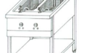 Olajsütő, 2X10 literes