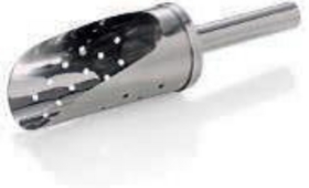 Jéglapát, perforált