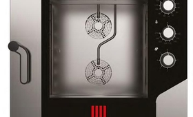 Cukrászati sütő, 6 tálcahellyel, tekerőgombos vezérlés