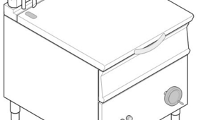 Billenő serpenyő, 50 literes, 700-as sorozat