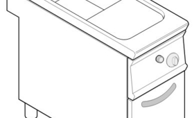 Tésztafőző, 40 literes, 900-as sorozat