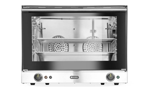 Hőlégbefúvásos sütő, párásítással