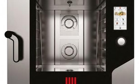 Cukrászati sütő, 6 tálcahellyel, érintőképernyős vezérlés