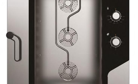 Cukrászati sütő, 10 tálcahellyel, tekerőgombos vezérlés