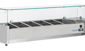 Feltéthűtő GN 1/3-as edényzettel