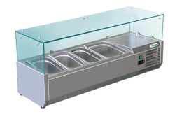 Feltéthűtő GN 1/3-as edényzettel