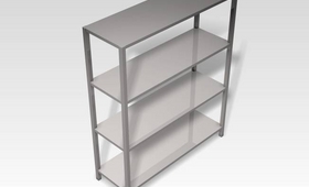 500-as állvány 4 polccal