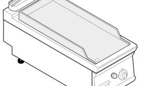 Szeletsütő, asztali kivitel, öntöttvas sütőfelület, 900-as sorozat