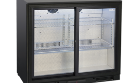 Italhűtő pult, 2 üveg ajtós